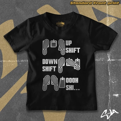 Oooh shit kids' style t-shirt - Standard front print