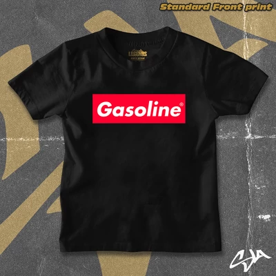 Gasoline kids' style t-shirt - Standard front print