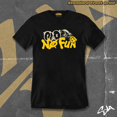 No turbo NO FUN men's style t-shirt - Standard front print