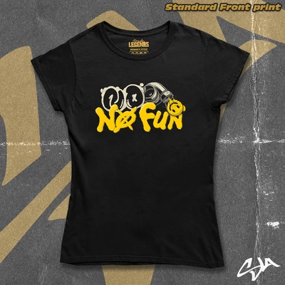No turbo NO FUN women's style t-shirt - Standard front print
