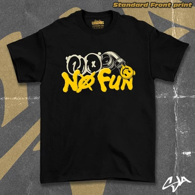 No turbo NO FUN unisex oversized t-shirt - Standard front print