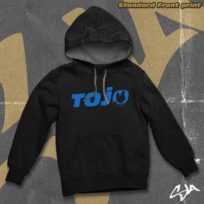 TOJO contrast-hoodied sweatshirt - Standard front print