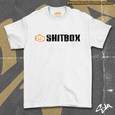 Shitbox unisex oversized t-shirt - Standard front print