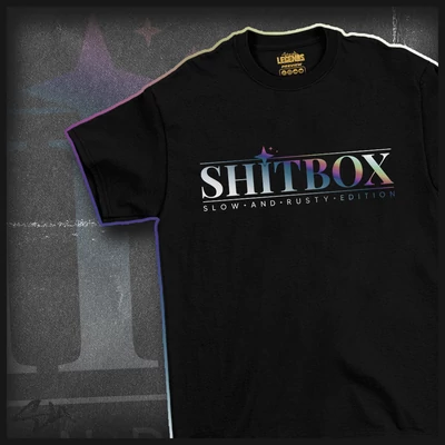 Shitbox slow and rusty edition póló
