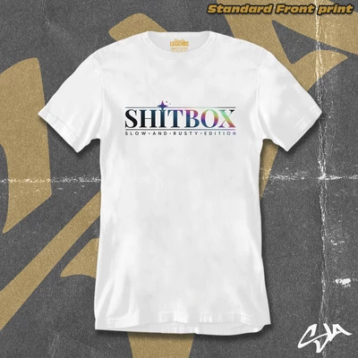 Shitbox slow and rusty edition men's style t-shirt - Standard front print