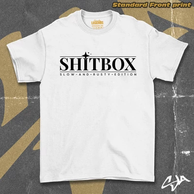 Shitbox slow and rusty edition unisex oversized t-shirt - Standard front print