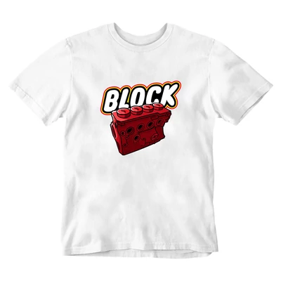 Block férfi póló - Fehér