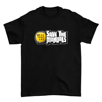 Save the manuals oversize póló - Fekete