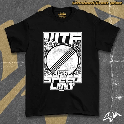 WTF is a speed limit unisex oversized t-shirt - Standard front print