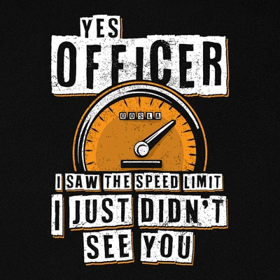 Yes officer minta - Fekete