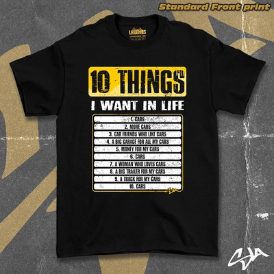 10 Things unisex oversized t-shirt - Standard front print