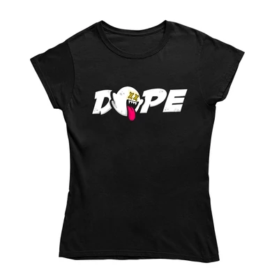 DOPE női póló - Fekete