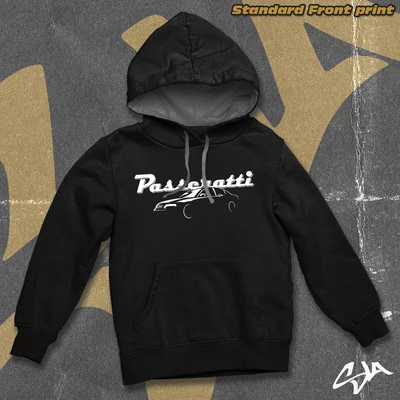 Passeratti contrast-hoodied sweatshirt hoodie - Standard front print