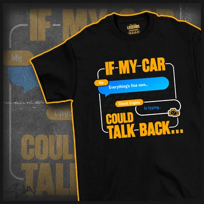 If my car could talk back póló