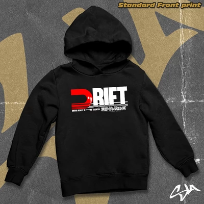 Drift oversized hoodied sweatshirt - Standard front print