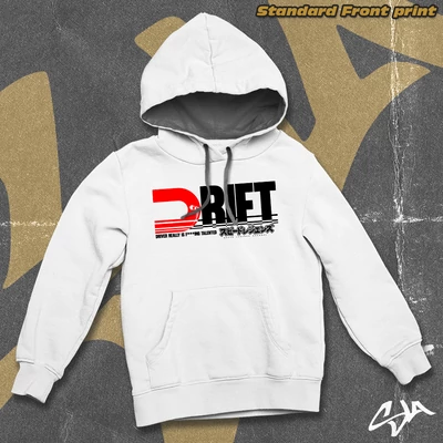 Drift contrast-hoodied sweatshirt - Standard front print