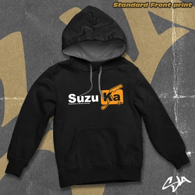 Track Hub contrast-hoodied sweatshirt hoodie - Standard front print