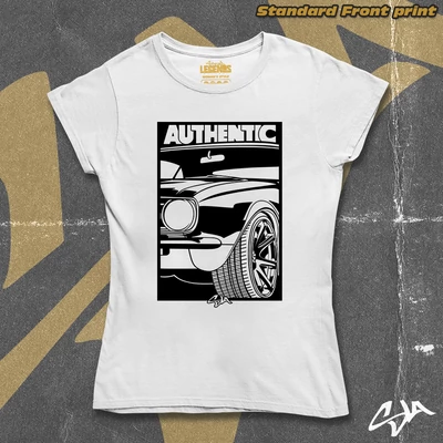 Authentic unisex oversized t-shirt - Standard front print