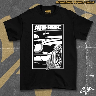 Authentic unisex oversized t-shirt - Standard front print