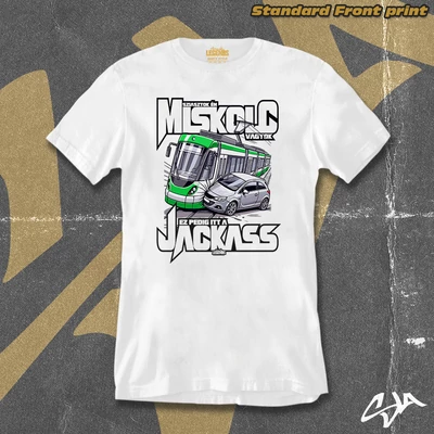 Miskolc Jackass men's style t-shirt - Standard front print