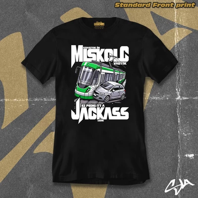 Miskolc Jackass men's style t-shirt - Standard front print