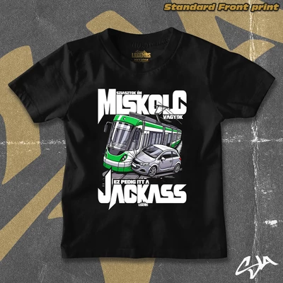 Miskolc Jackass kids' style t-shirt - Standard front print
