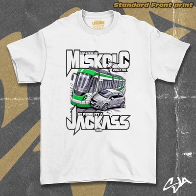 Miskolc Jackass unisex oversized t-shirt - Standard front print