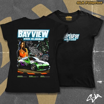 Bayview - Where we grew up women's style t-shirt - SLA Fullprint