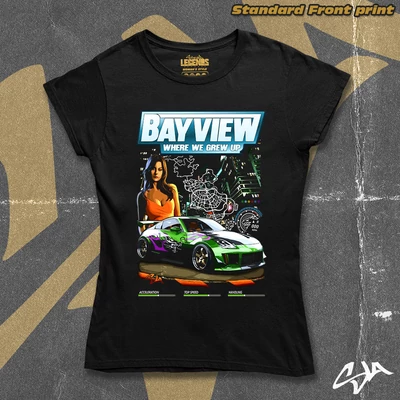 Bayview - Where we grew up women's style t-shirt - Standard front print