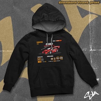 GT Garage - Escudo contrast-hoodied sweatshirt - SLA Fullprint