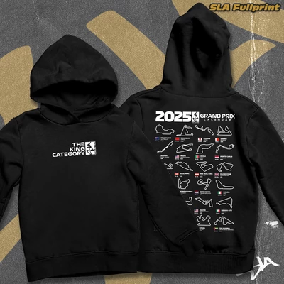 Grand Prix Calendar oversized hoodied sweatshirt - SLA Fullprint