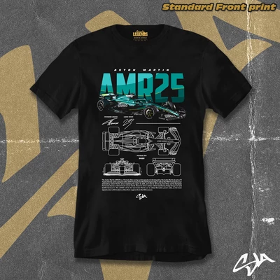 Aston Martin - AMR25 men's style t-shirt - Standard front print