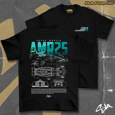 Aston Martin - AMR25 unisex oversized t-shirt - SLA Fullprint