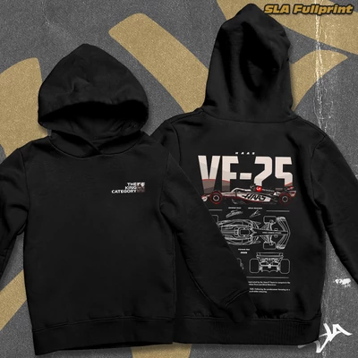 Haas - VF-25 oversized hoodied sweatshirt - SLA Fullprint