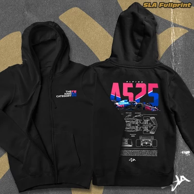 Alpine - A525 zipper hoodie - SLA Fullprint