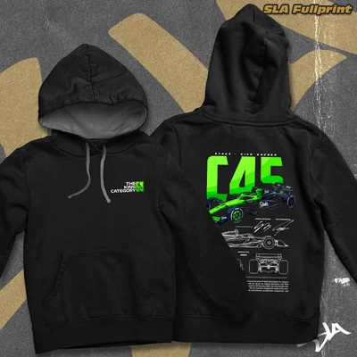 Stake - C45 contrast-hoodied sweatshirt - SLA Fullprint