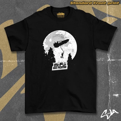 McFly go home unisex oversized t-shirt - Standard front print