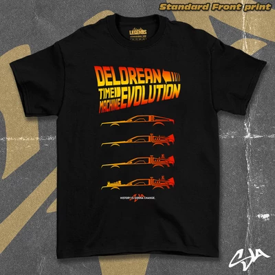 DeLorean evolution unisex oversized t-shirt - Standard front print