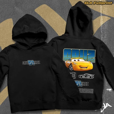 Cruz Ramirez oversized hoodied sweatshirt - SLA Fullprint