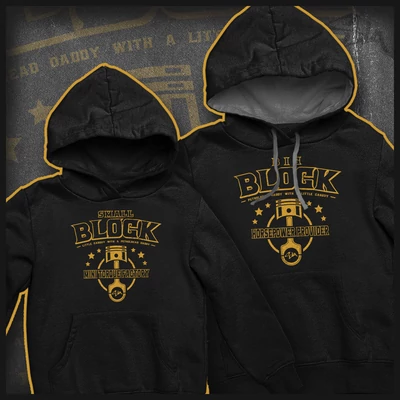 Big & Small Block Twin Fit Twin Fit hoodies