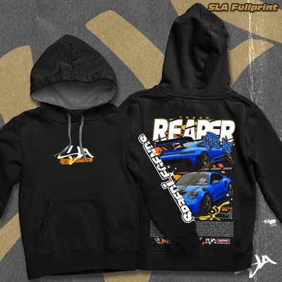 Track Reaper GT3 RS contrast-hoodied sweatshirt - SLA fullprint