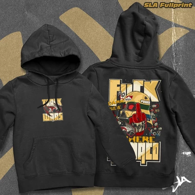 Where is Monaco contrast-hoodied sweatshirt - SLA Fullprint