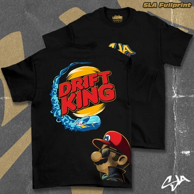 Drift king oversize t-shirt - SLA Fullprint