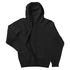 Drift King Zipper kapucnis pulóver (eleje) - Fekete