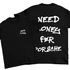 Need Money For oversize póló - Fekete (alap)