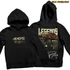 Legends Never Fade oversized hoodied sweatshirt - SLA fullprint