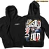 Got busted and sold it zipper hoodie - SLA fullprint