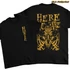 HWA - Gold Butterfly unisex oversize póló - SLA fullprint