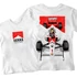 McLaren MP4/4 férfi póló - Fehér