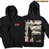 Zilla R34 Zipper Hoodie pulóver - SLA fullprint